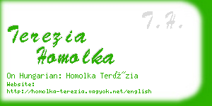 terezia homolka business card